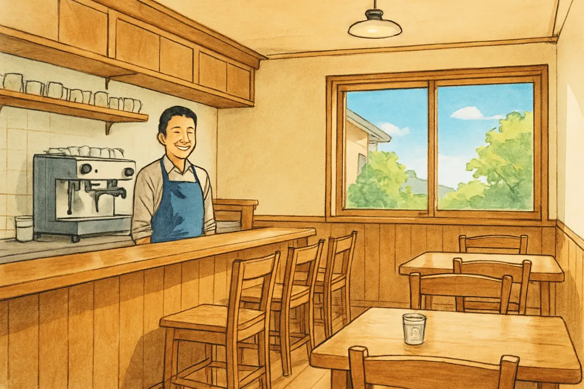 カフェ・喫茶店の店内のイメージ